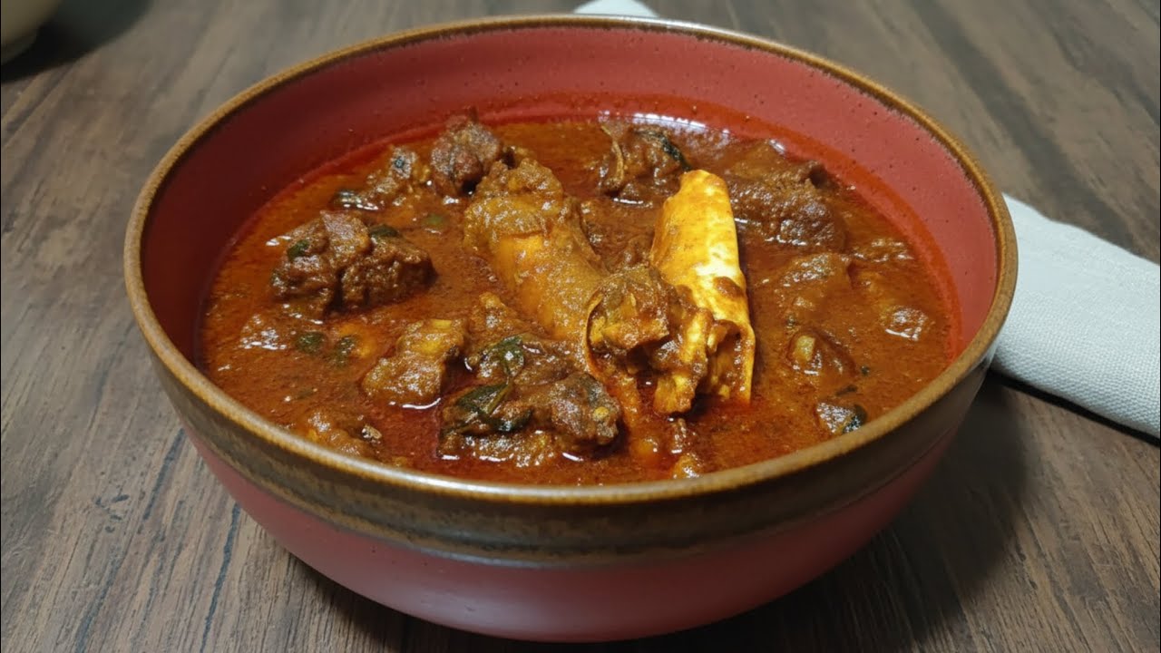Mutton curry | Easy Mutton Curry In Cooker | మటన్ కర్రీ 😋