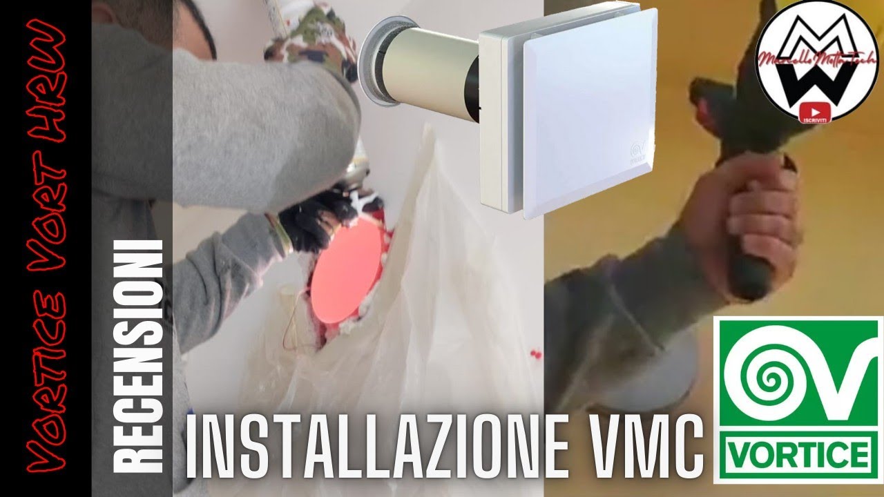 Installazione VMC   ,  come eliminare la Muffa da condensa con la ventilazione meccanica controllata