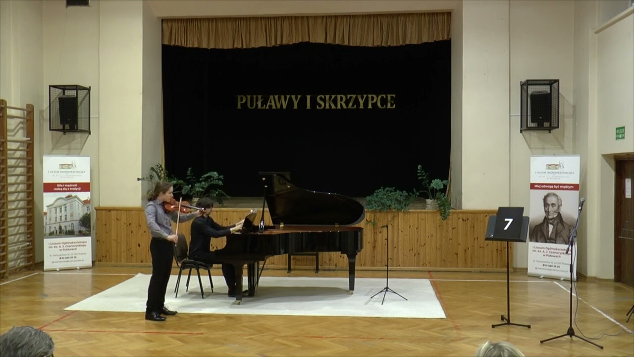 II KONKURS SKRZYPCOWY „PAGANINI W PUŁAWACH” - Grupa 2