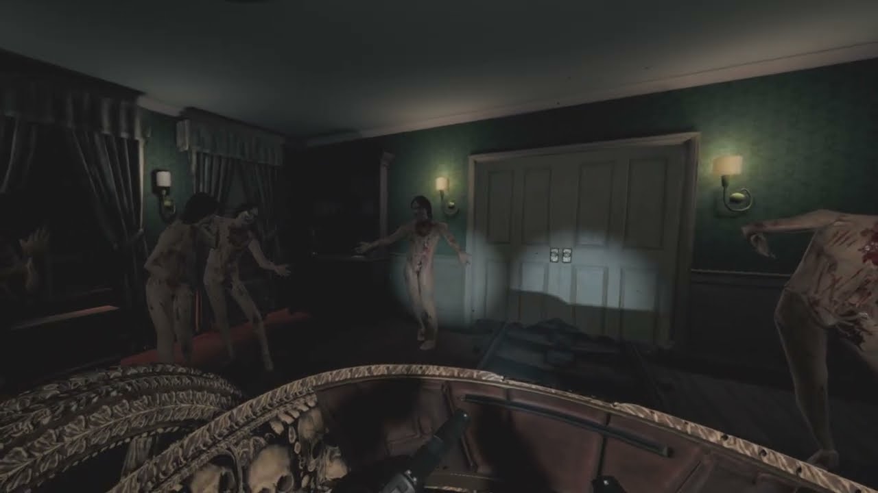 Switchback VR | Don't Blink! Mannequins That Move When You Blink Gameplay - The Dark Pictures