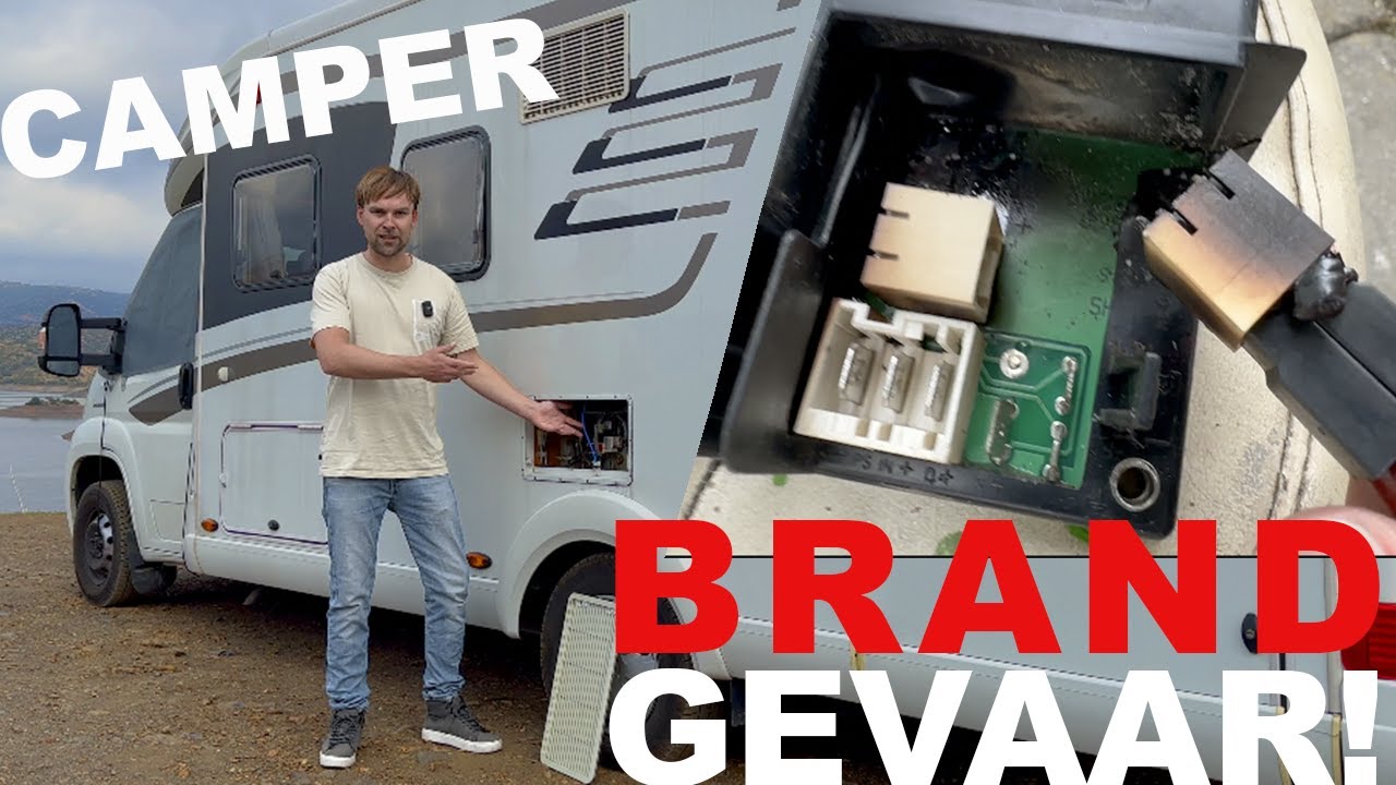Hymer camper bijna afgebrand | Doe dit om het te voorkomen bij jouw camper!