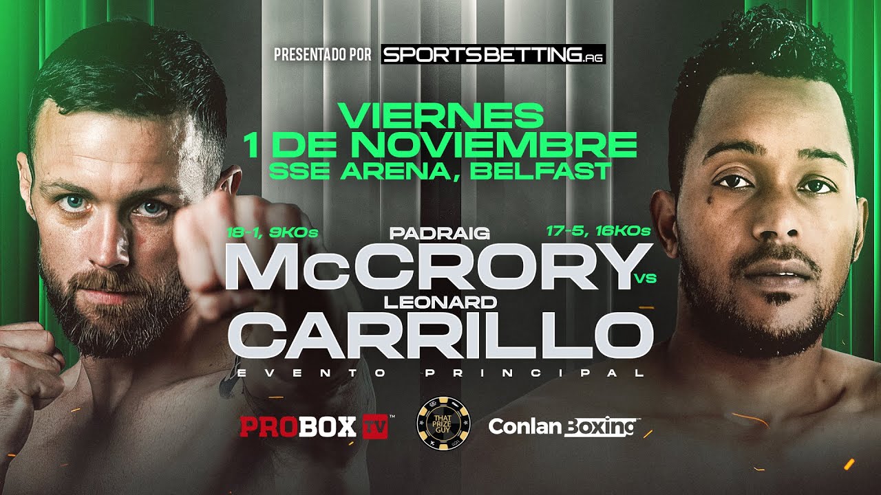 SERIE DE CONTENDIENTES | BOXEO | McCrory vs Carrillo