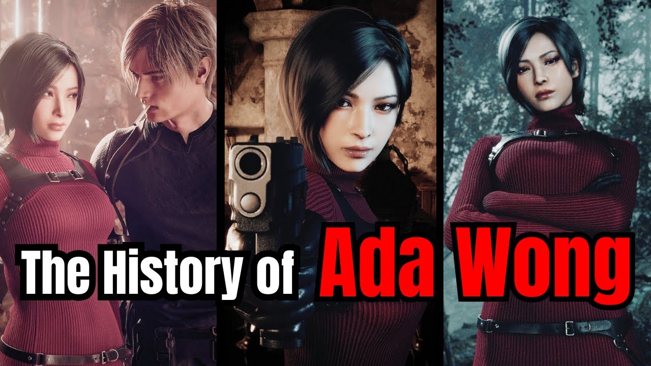 THE COMPLETE GAME HISTORY OF ADA WONG - RESIDENT EVIL #adawong #residentevil #re4remake