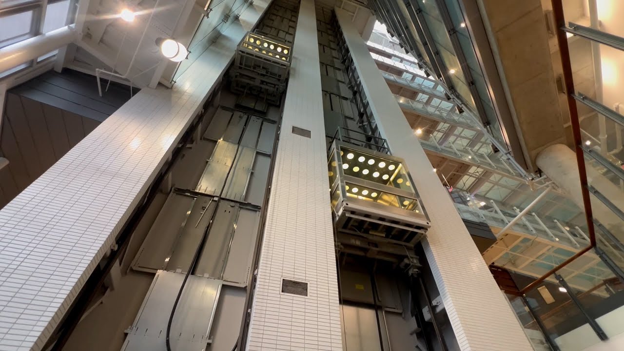 Amazing Glass Schindler Elevators at the CARE/Crawley Building - Cincinnati, OH