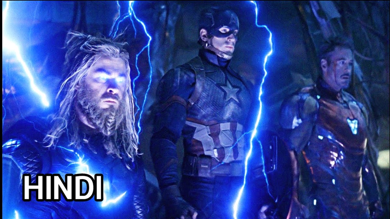 Avengers Endgame Final Battle Scene in Hindi | IRON MAN - THOR - CAPTAINAMERICA VS THANOS Movie Clip