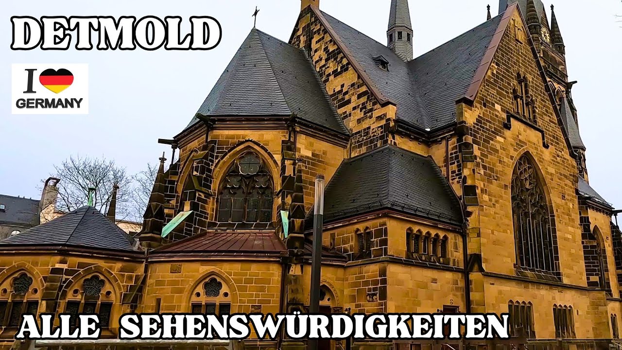 DETMOLD - eine wunderschöne historische Altstadt!  Kulturstadt im Teutoburger Wald
