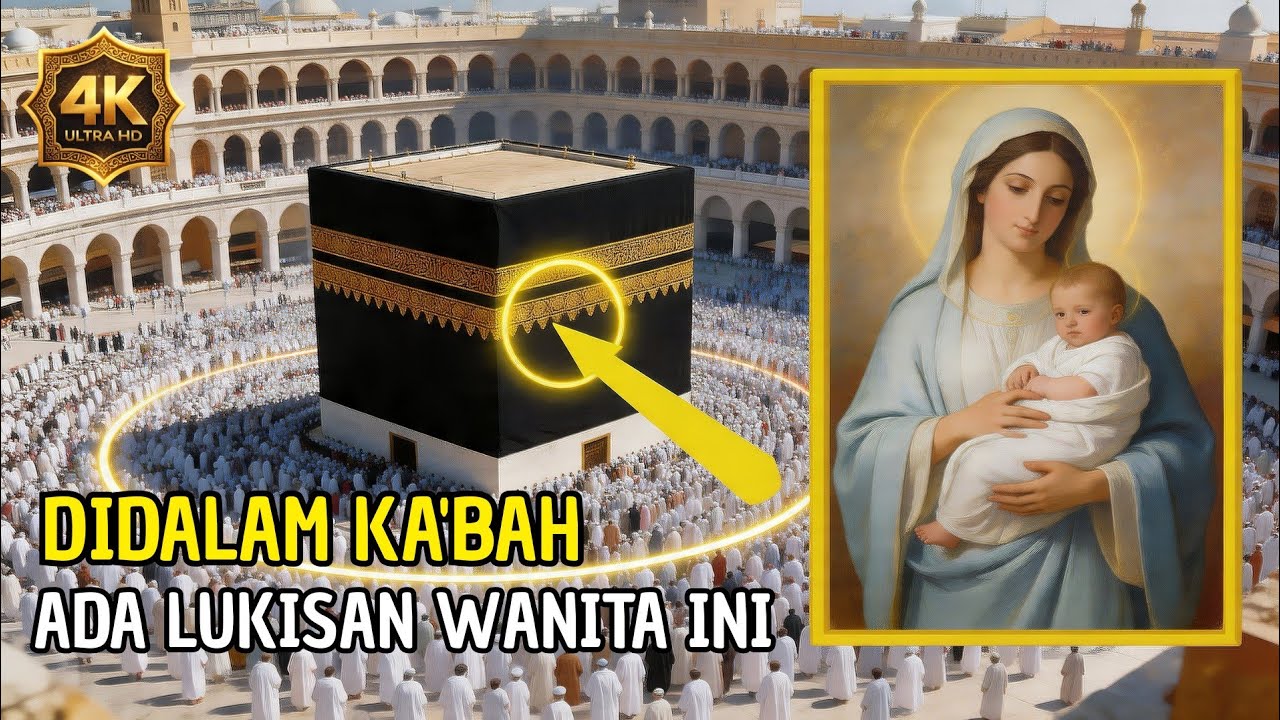 TERUNGKAP! IDENTITAS WANITA PADA LUKISAN DIDALAM KA'BAH