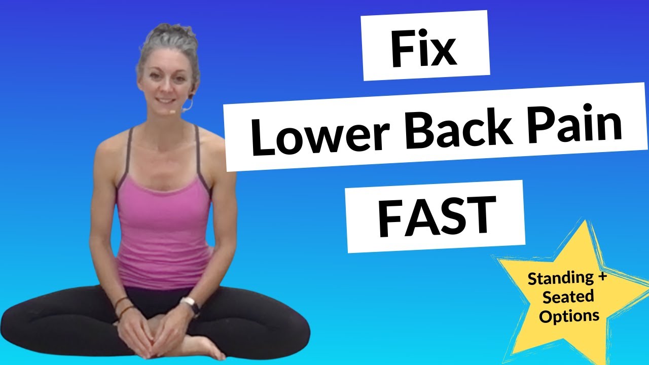 Fix low back pain fast | Kendra Fitzgerald