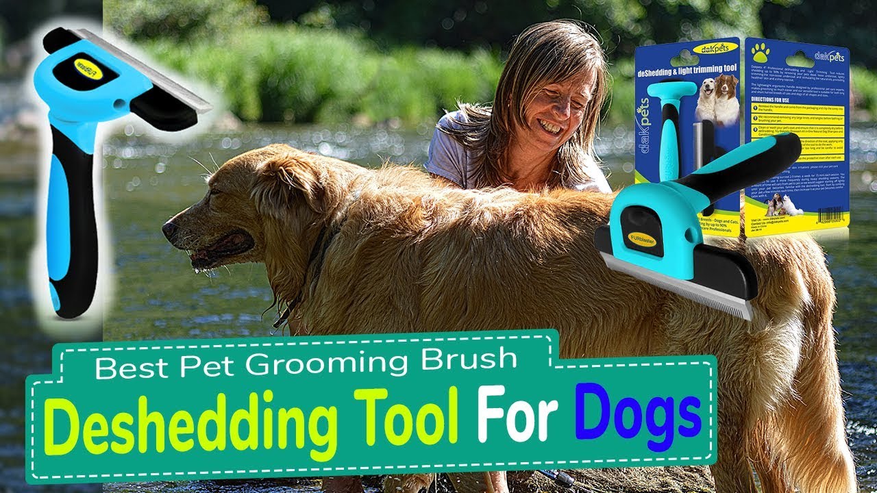Best Pet Grooming Brush - Deshedding Tool For Dogs | DakPets