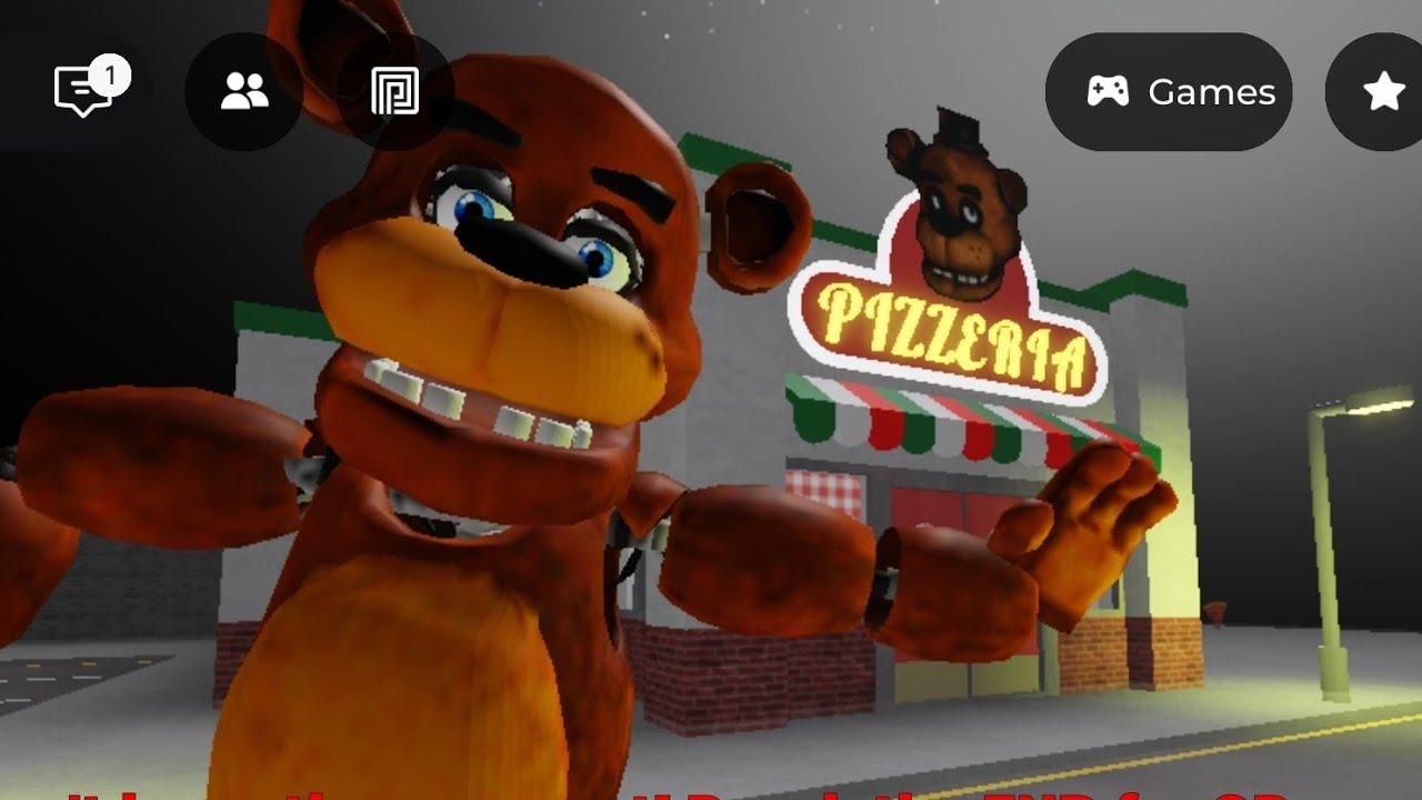 FREDDY'S PIZZERIA RUN! (OBBY) No Death Walkthrough 4K