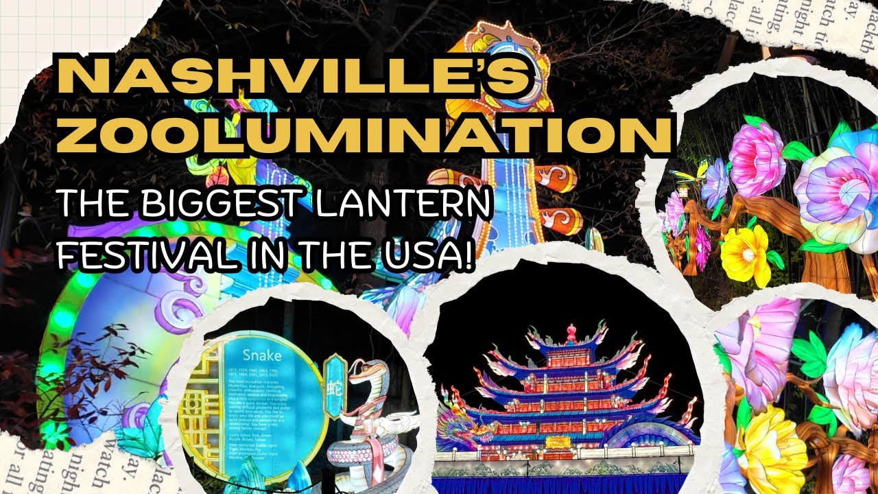 Nashvillle's Zoolumination: The BIGGEST Lantern Festival in the USA!