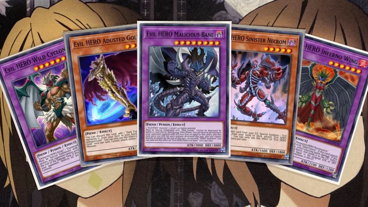 My Evil HERO Yugioh Deck Profile for April 2023