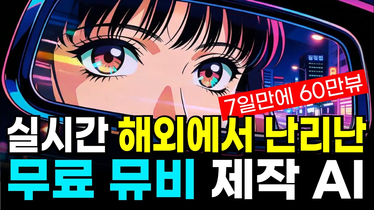 [무료] 실시간 해외에서 난리난 뮤직비디오 제작 AI, 실제 사용 후기  VIDMUSE AI