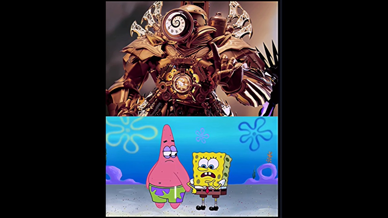 Spongebob x skibidi toilet part 6☠️🔥 #skibiditoilet #trending #viralvideo