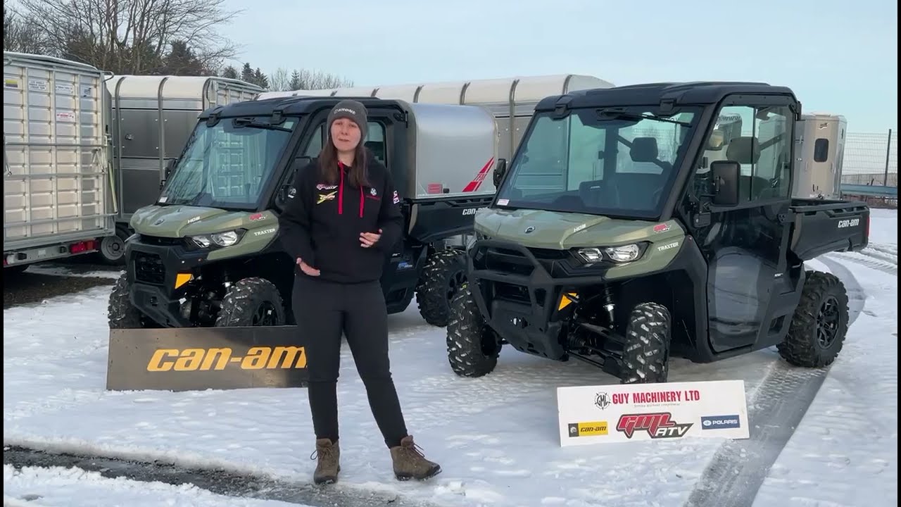 2021 Can-Am Traxter HD8 Walk Round