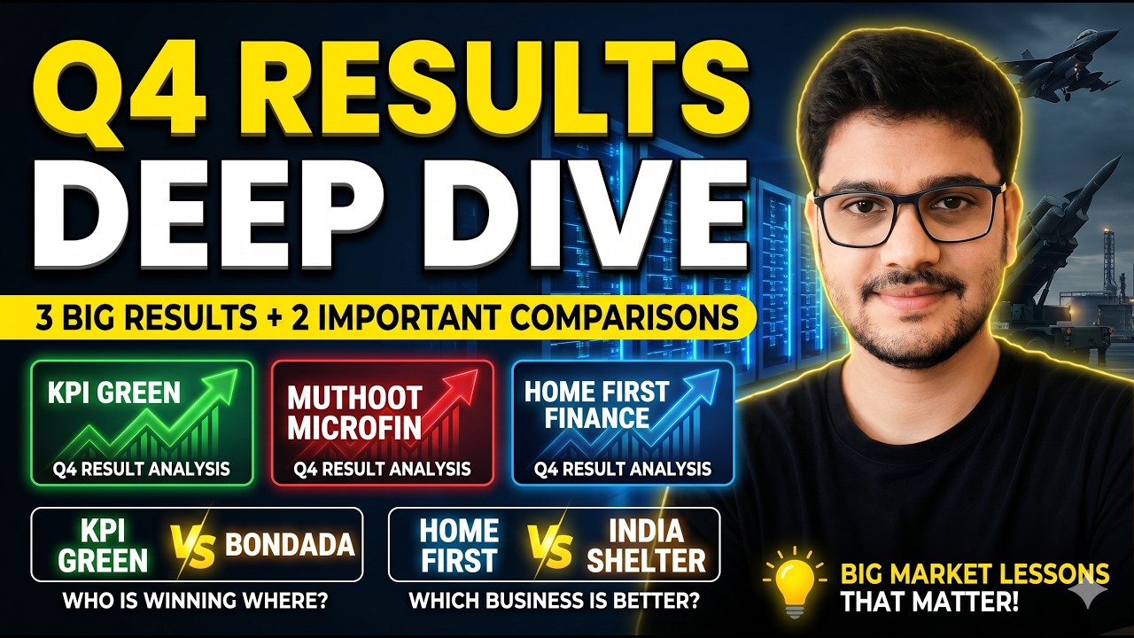 KPI Green, Muthoot Microfin & Home First Q4 Analysis | KPI vs Bondada | Home First vs India Shelter