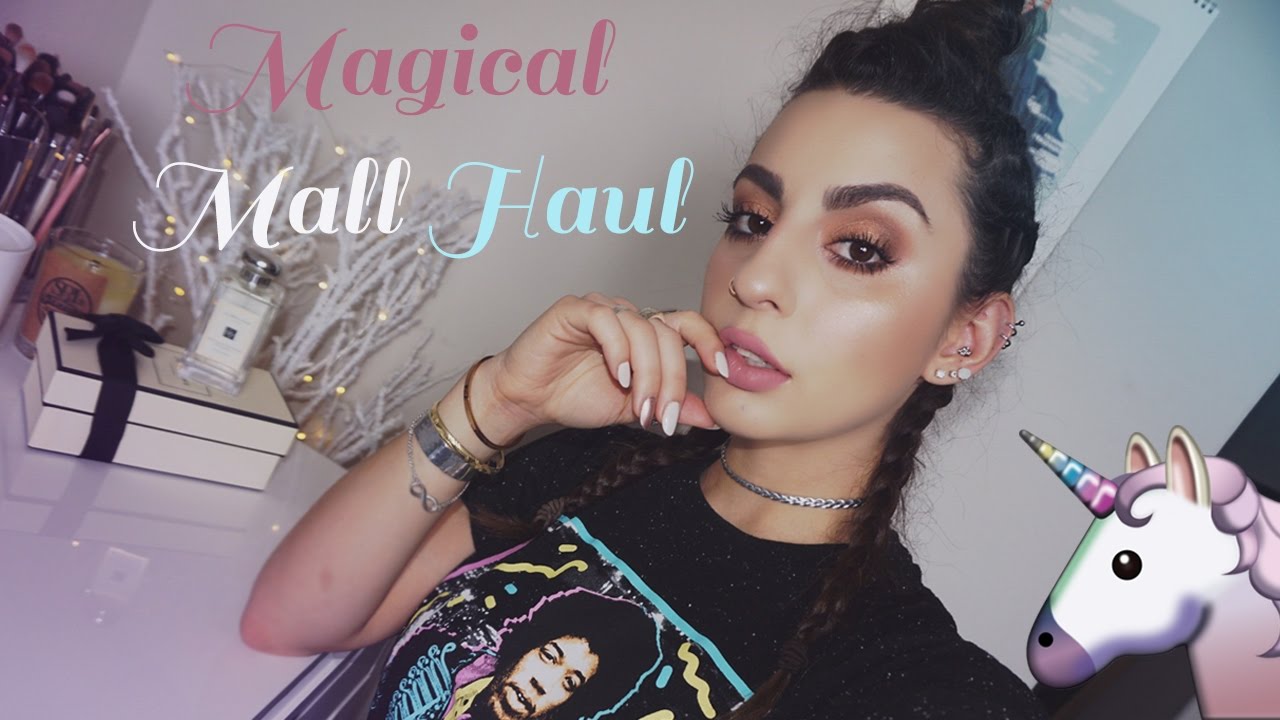 Magical Mall Haul! Unicorn Makeup & Accessories!
