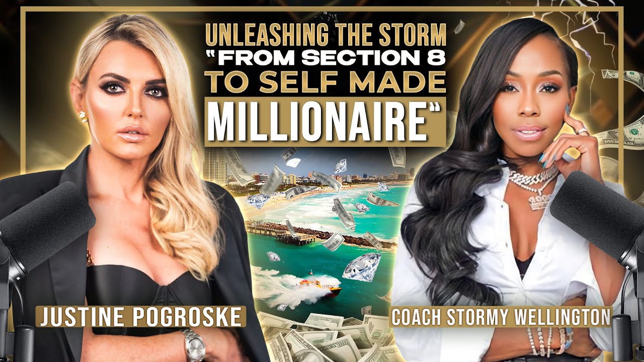 Unleashing the Storm: From Section 8 to Self Made Millionaire Ft. Coach Stormy Wellington