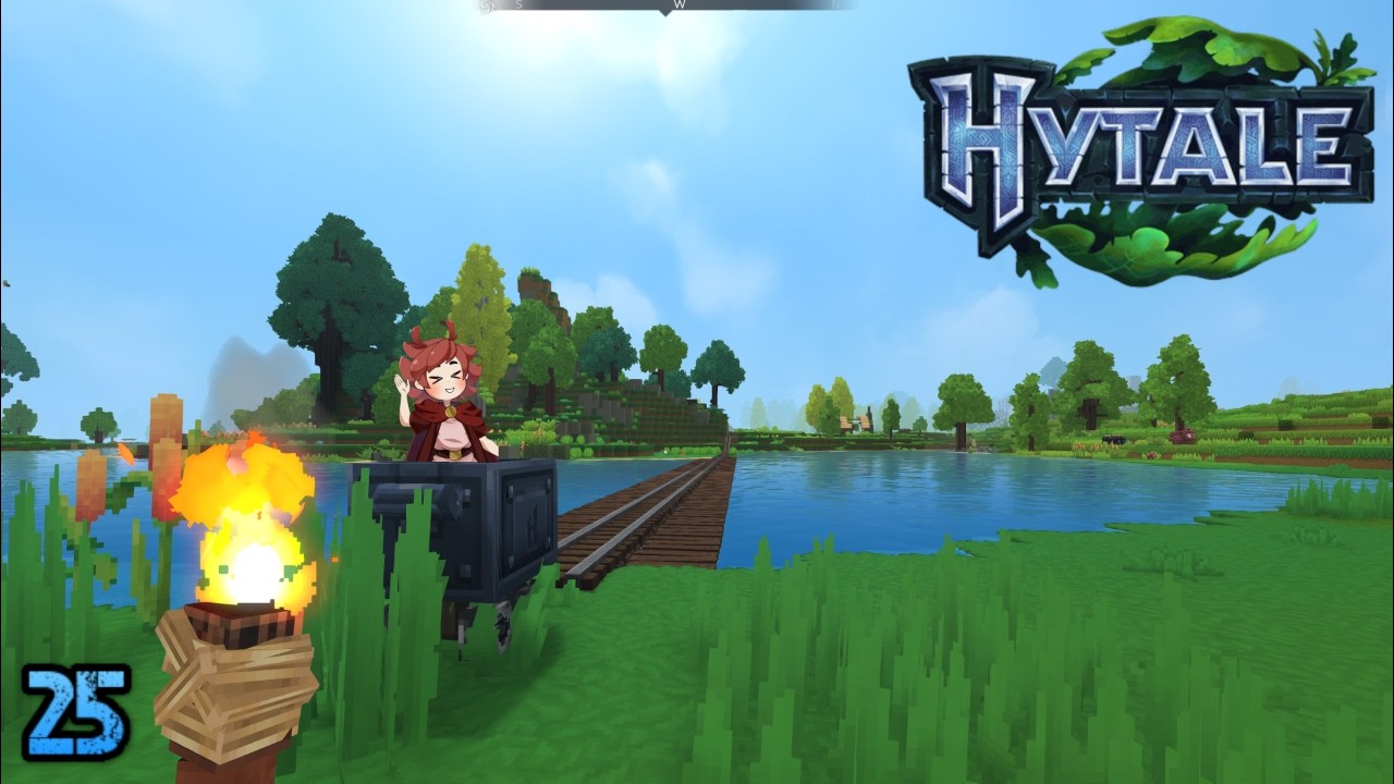 Let's Play Hytale #25 - Schienenverkehr ist nicht schwer!