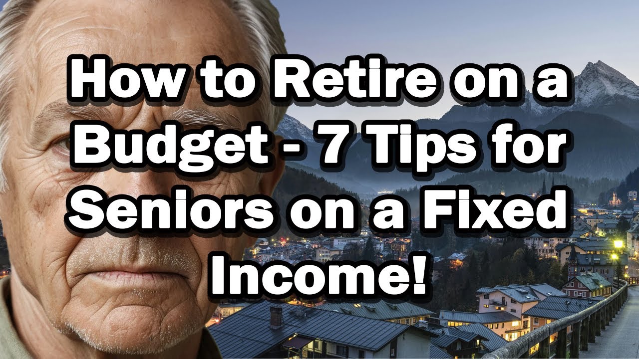 How to Retire on a Budget - 7 Tips for Seniors on a Fixed Income!