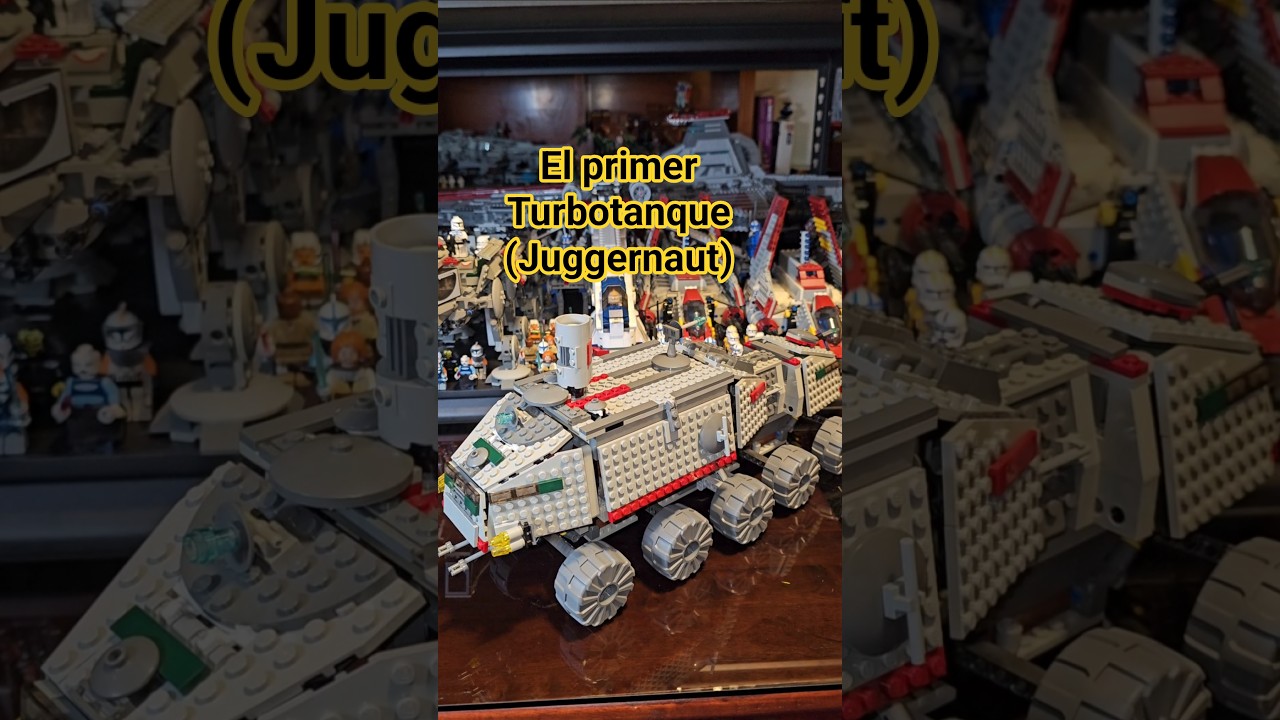 Primer turbotanque (Juggernaut) lego star wars (set 7261)