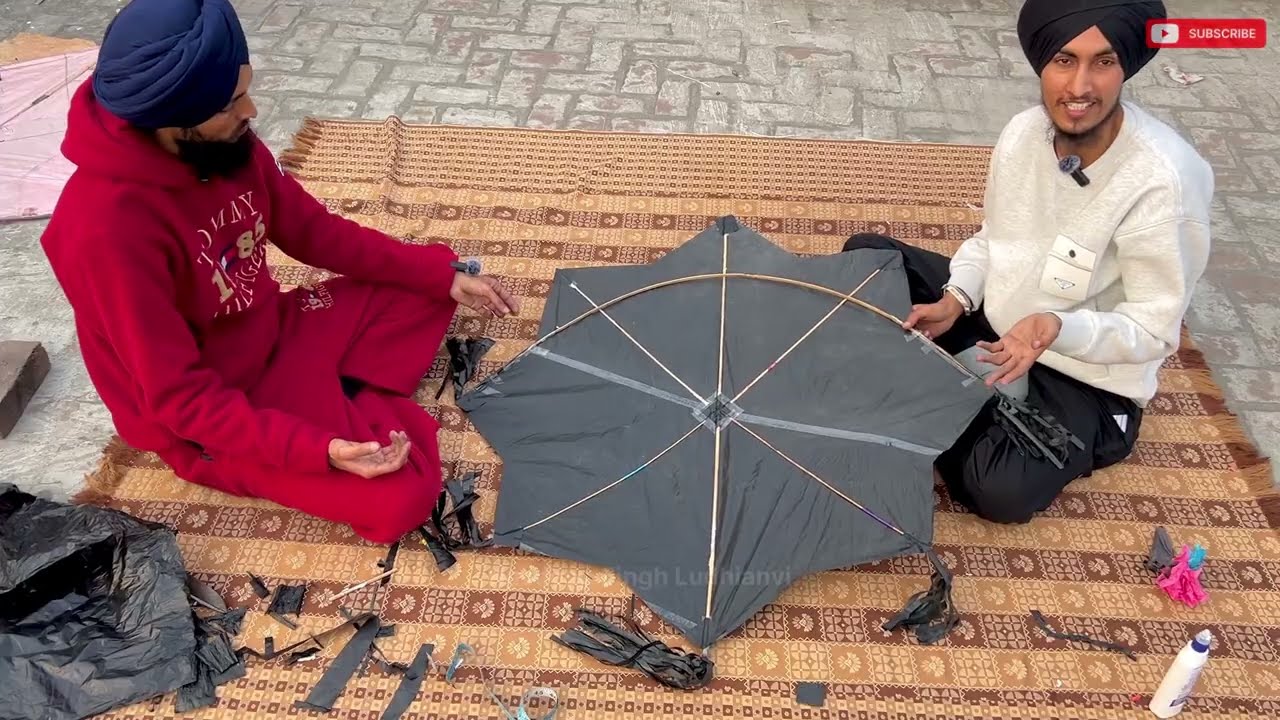 How to make star kite at home 🪁, lohri 2026
