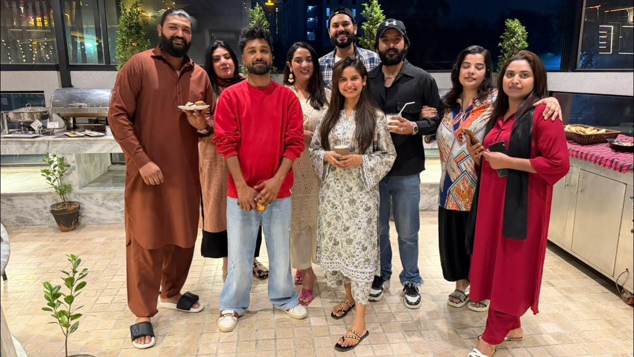 1million follower’s celebration of Alisha Ashraf | family friends | Aftari | Lahore | 