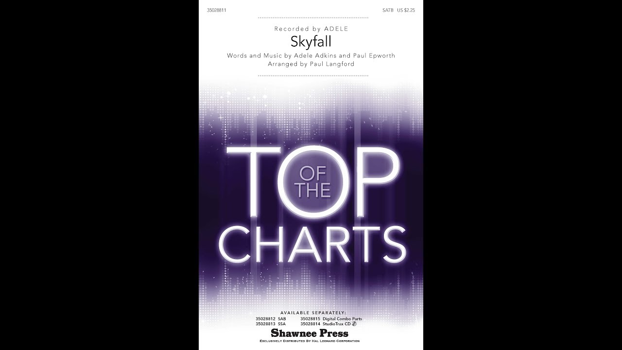 Skyfall by Adele | SATB Choir | Arr. Paul Langford