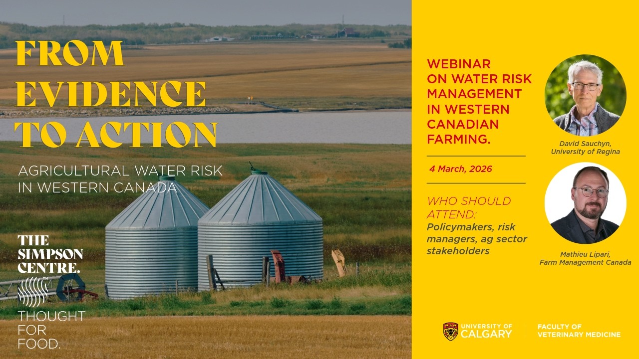 From Evidence to Action: Agricultural Water Risk in Western Canada