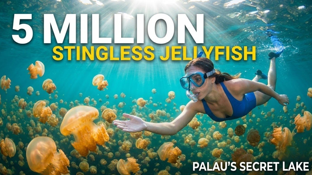 Why 5 Million Jellyfish Lost Their Sting (Palau's Strangest Lake)
