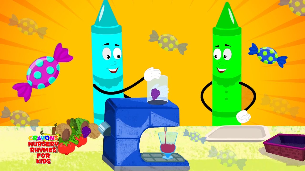 Candy For The Brain Nursery Rhyme for Kids by Crayons