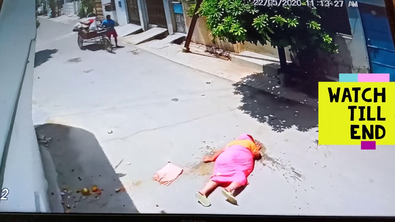 Lucknow accident record on cctv ...