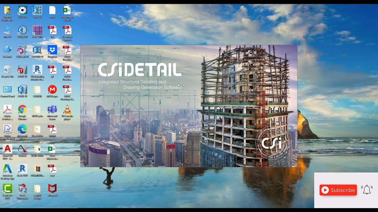 HOW TO EXPORT MODEL TO CSI DETAIL-Detailing of RCC Building by CSI Detail