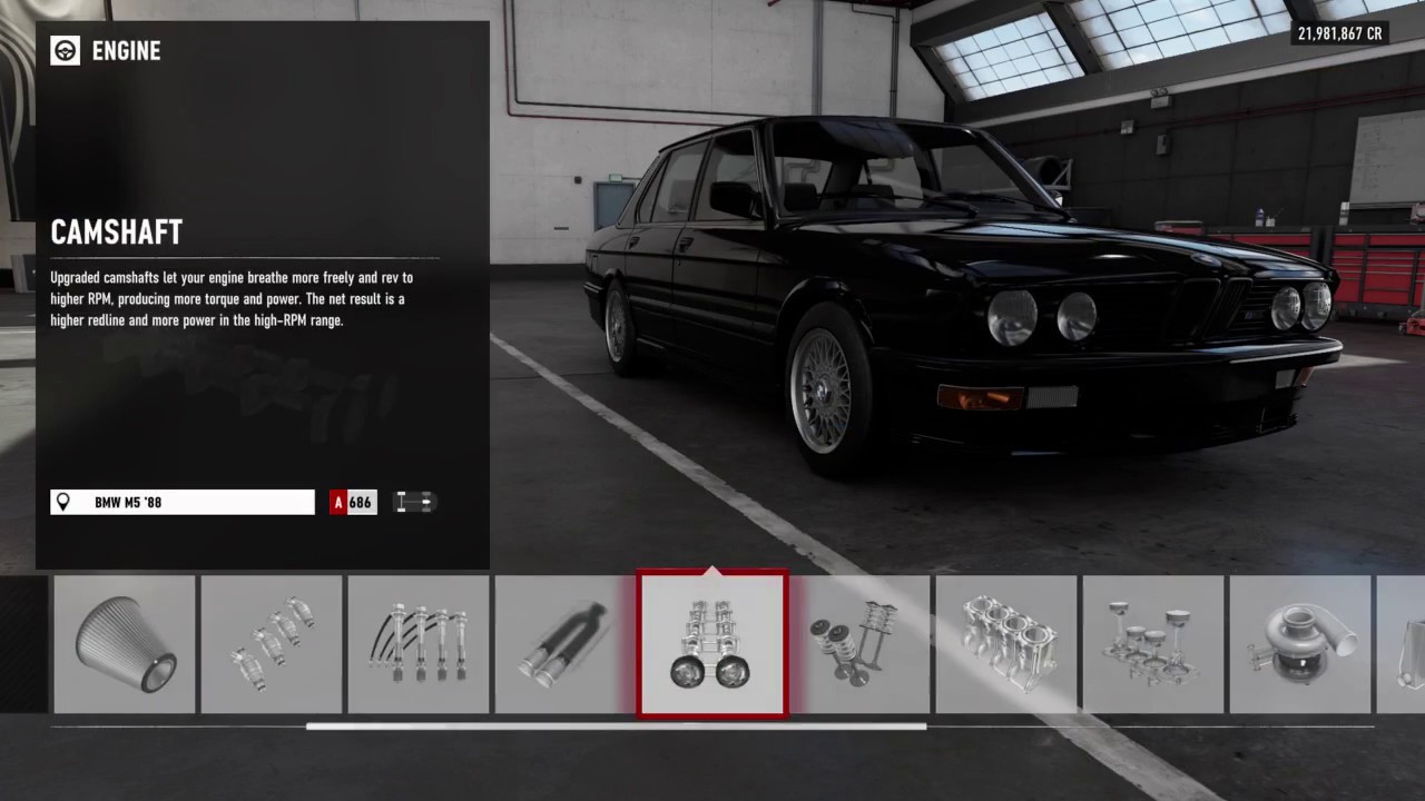 Forza 7 1988 BMW M5 TOP SPEED