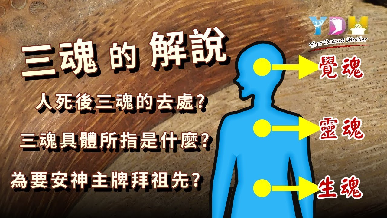 【媽祖聖道】三魂的解說靈魂、覺魂與生魂的作用及影響