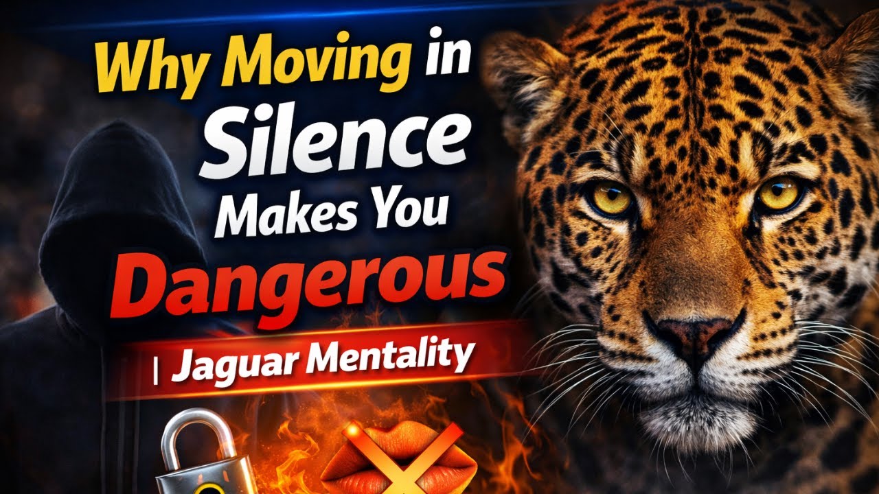 Why Moving in Silence Makes You Dangerous |Jaguar Mentality