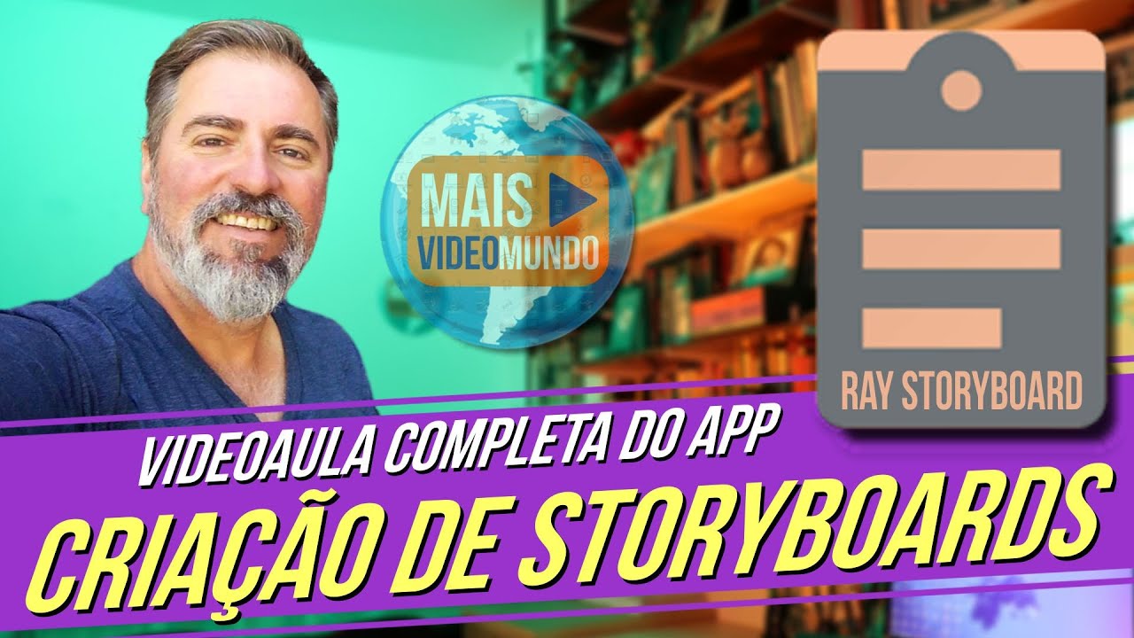 App RAY STORY BOARD | Videoaula Completa | Maisvideomundo #017