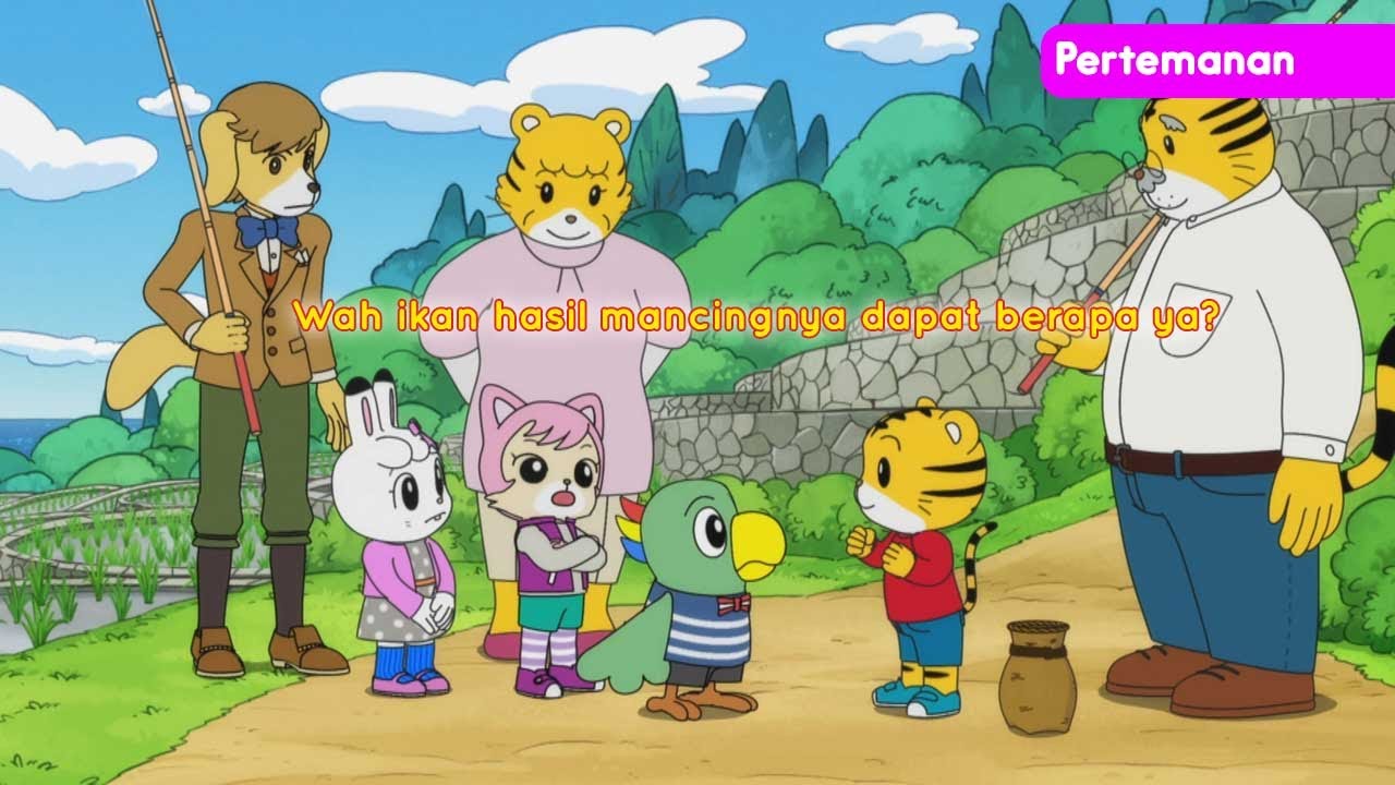 MAKNA UCAPAN SELAMAT MAKAN I Kartun Anak Bahasa Indonesia I Shimajiro Bahasa Indonesia