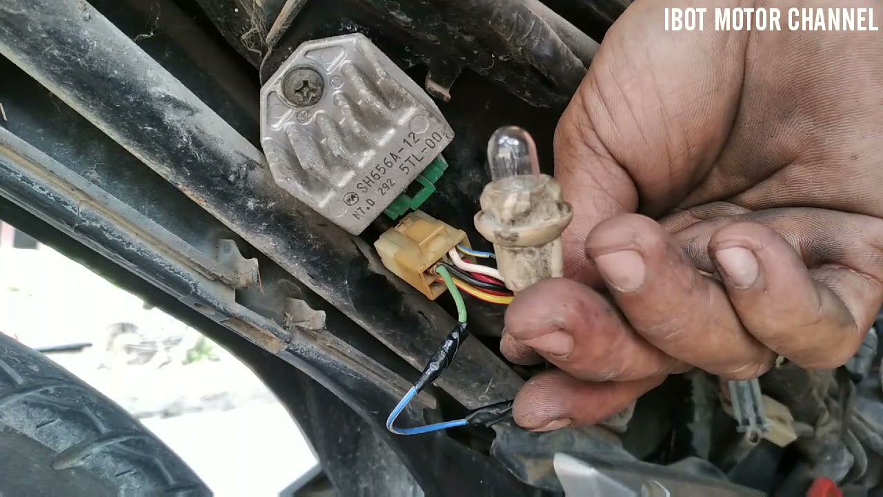 Cara Cek Jalur Kabel Pengisian Aki Yamaha Jupiter Mx Lama/Old,135.Dari Spul, Kiprok Dan Aki.
