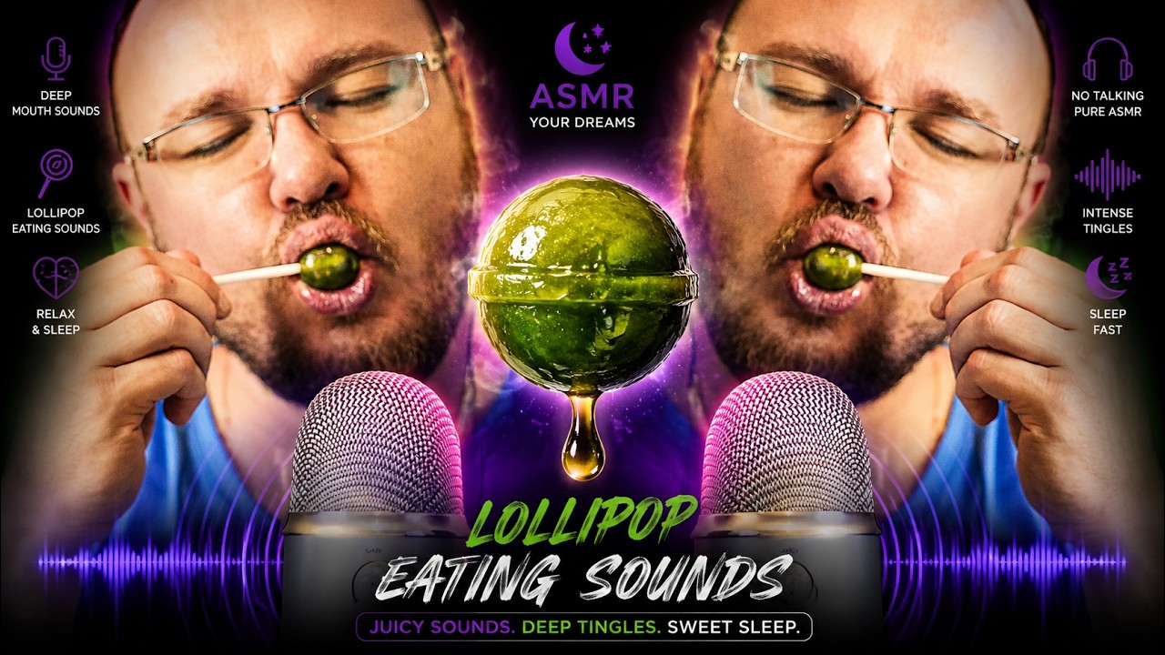 ASMR hard candy eating no talking