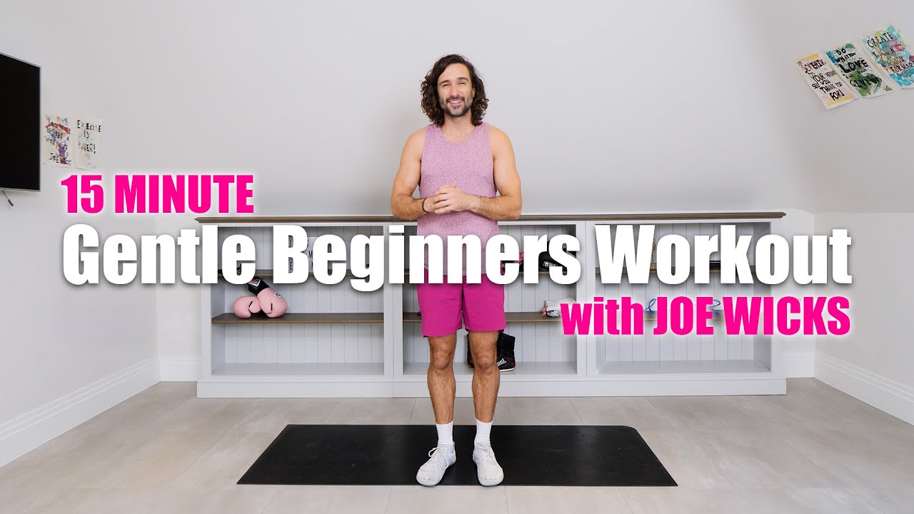 15 Minute GENTLE BEGINNERS WORKOUT | Joe Wicks Workouts