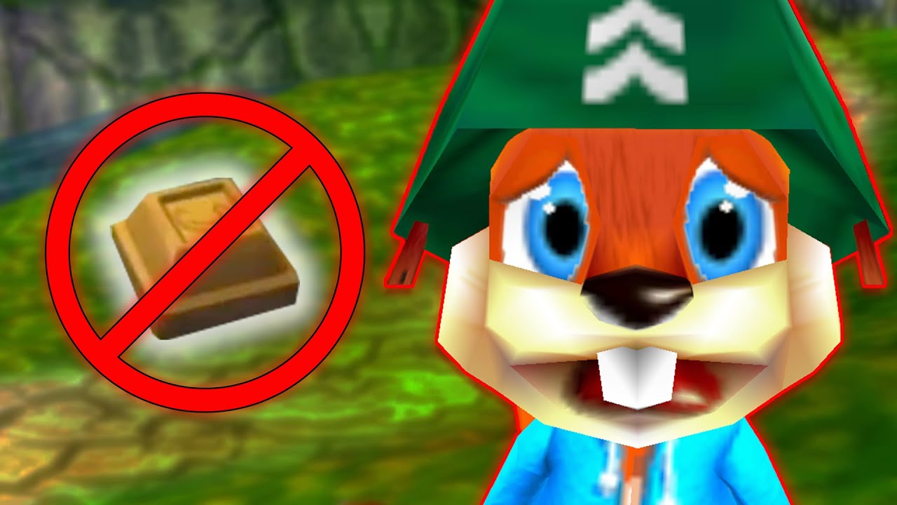 Can you beat Conker's Bad Fur Day without touching a single chocolate?