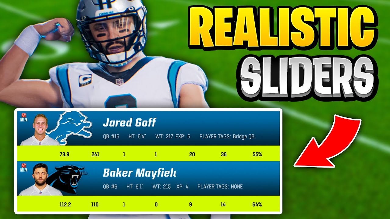These REALISTIC SLIDERS Change MADDEN 23 Franchise FOREVER