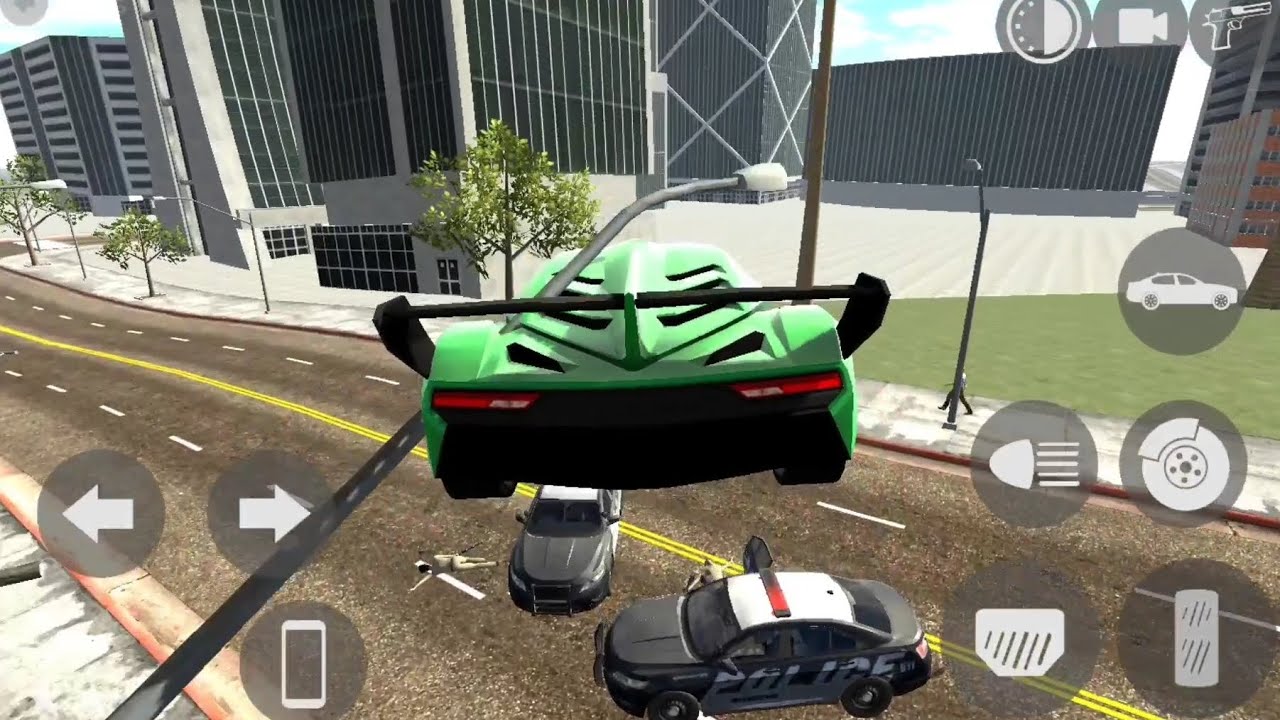 हवा में उड़ने वाली कार 🚗 Indian Bike Driving 3D Gameplay #indianbikedriving3dgame # viral #video