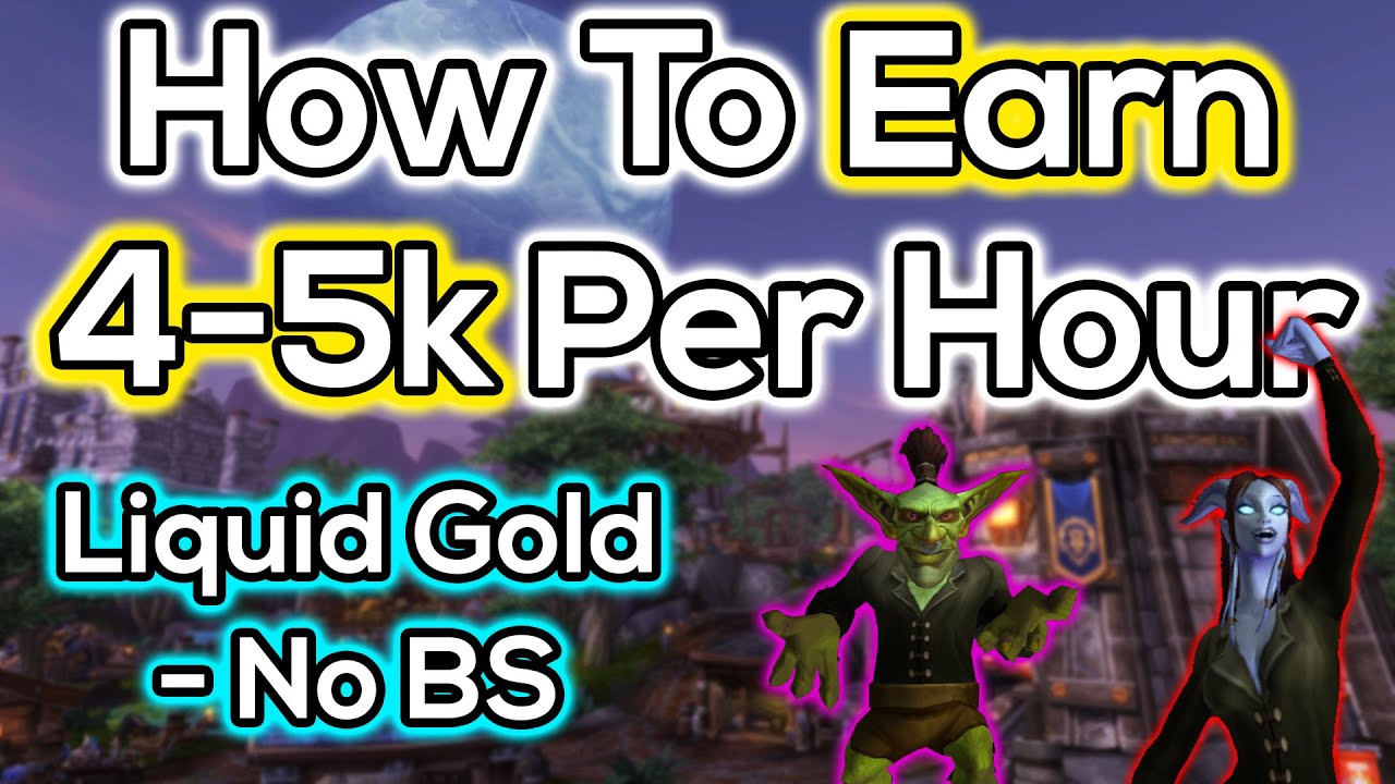 WoD 6.1+ Gold Farming: 4000 - 5000 Liquid Gold Per Hour (Pandaria!)