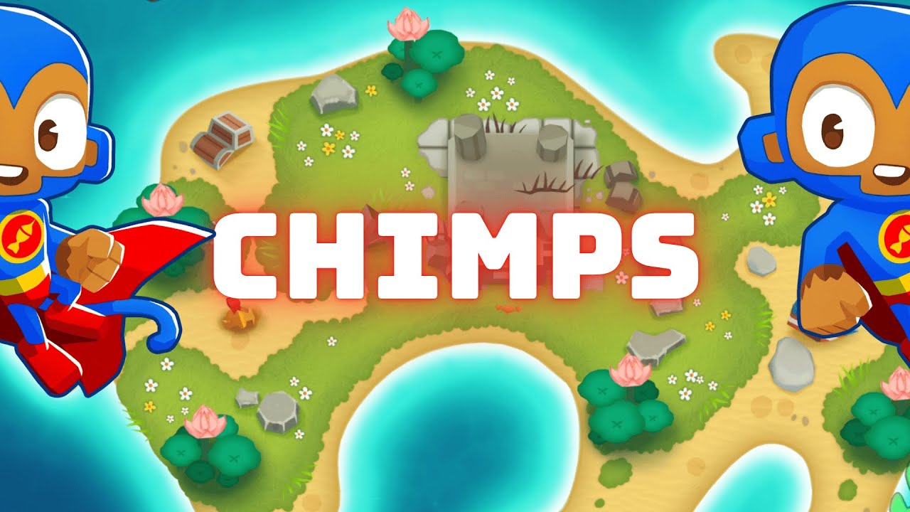 BTD6 Lotus Island | Chimps Tutorial