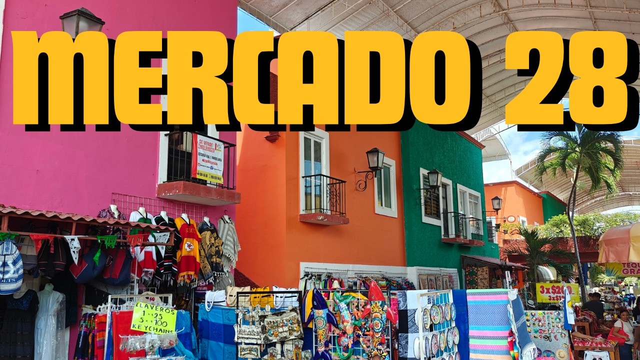 Mercado 28 Cancun Mexico | We Also Explain How to get the Bus to Downtown Cancun from the Hotel Zone