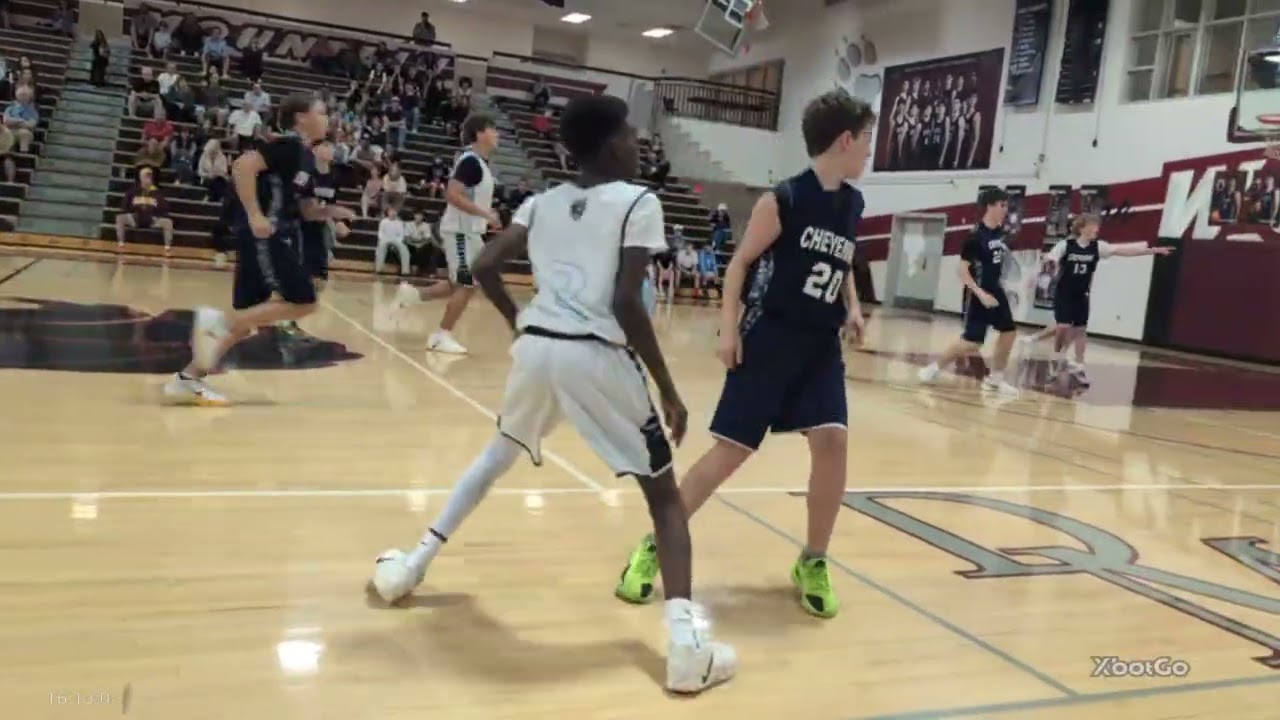 Chyenne Traditional School Varsity Basketball 2025 vs Mohave Middle School - Semi Championship Game