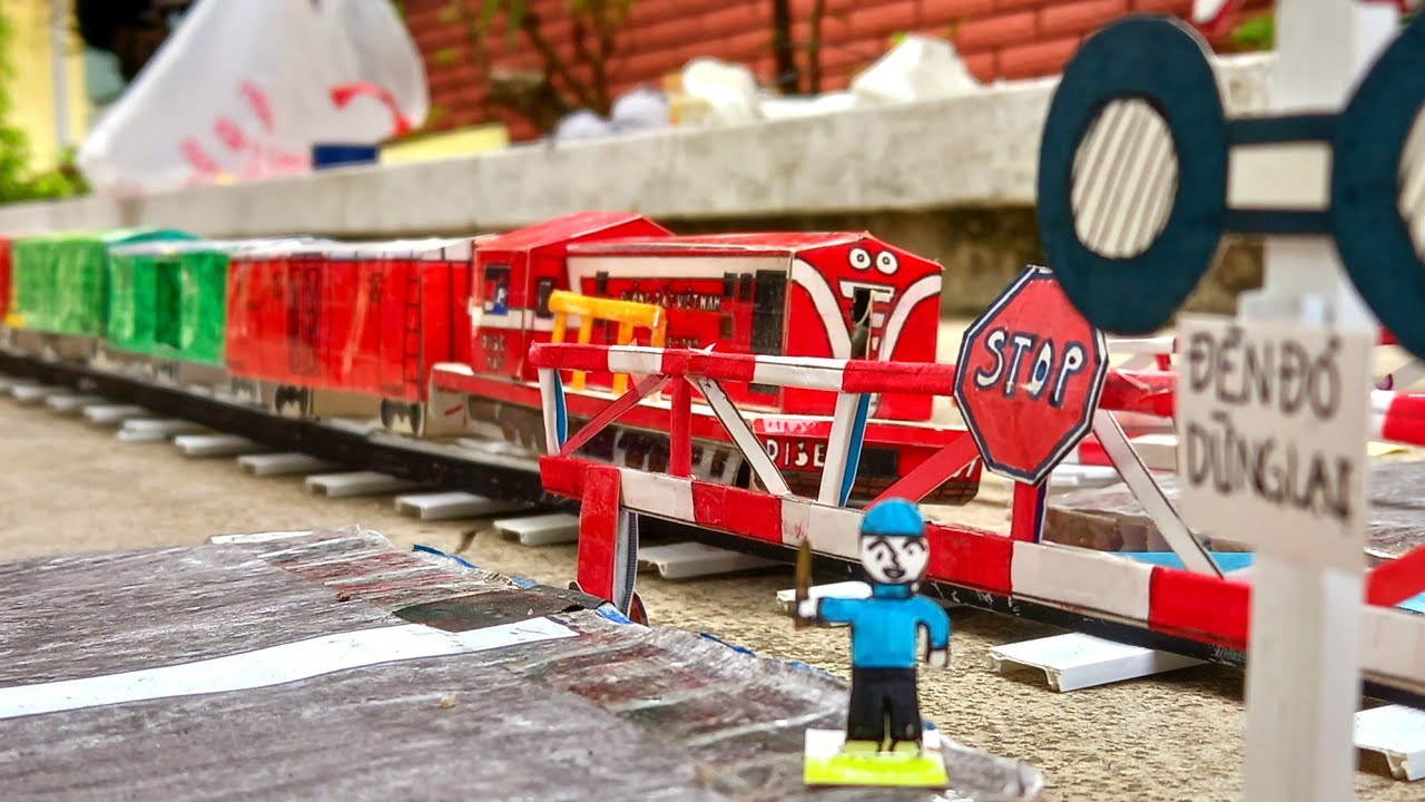 Railroad crossing 2! Cực phẩm những đoàn tàu hỏa lần lượt qua chắn xe lửa mới!