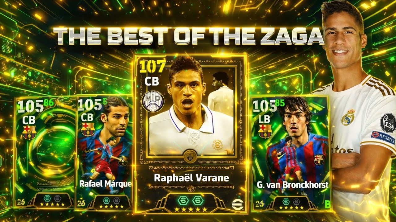😍 AQUI A KONAMI ACERTOU EM CHEIO 😍NOVA BOX THE BEST OF THE ZAGA 🔥 NO EFOOTBALL 2026 